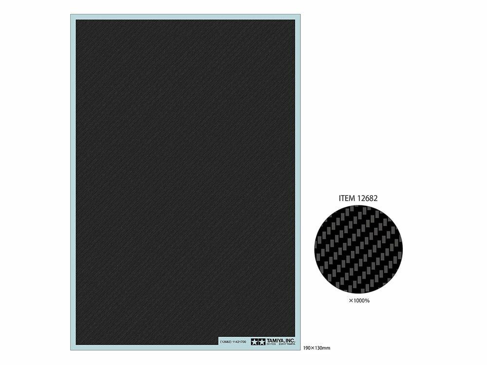 CARBON PATTERN DECAL (TWILL WEAVE/EXTRA FINE)