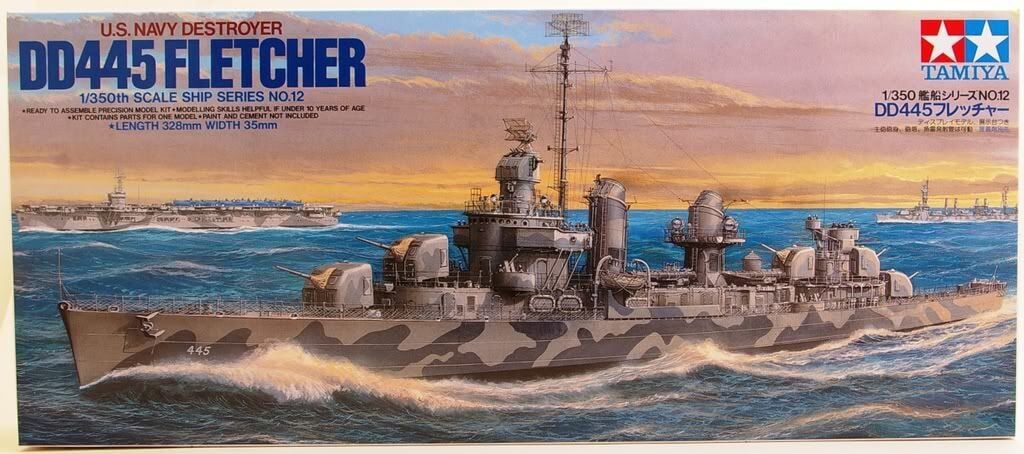 U.S. Navy DD445 Fletcher
