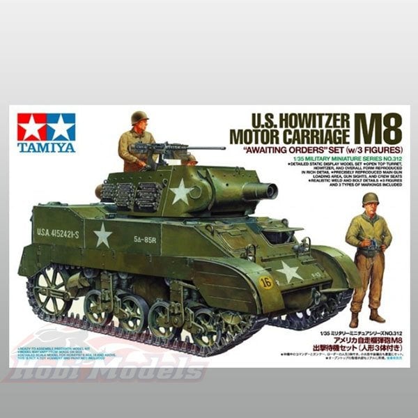 M8 Carriage w/3 Figures