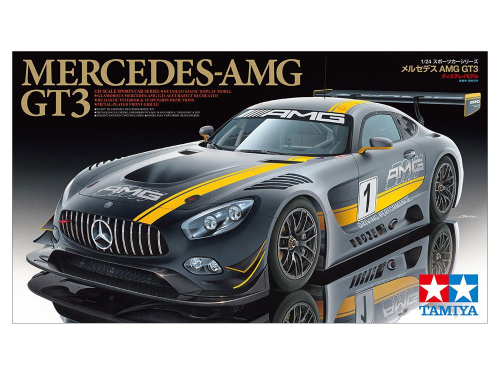 1/24 Ölçekler Mercedes-AMG GT3 TAMIYA