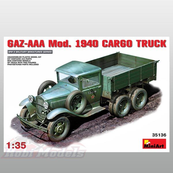 GAZ-AAА. Mod. 1940. Cargo Truck