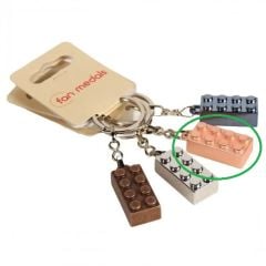 Metal Brick Anahtarlık ROSE