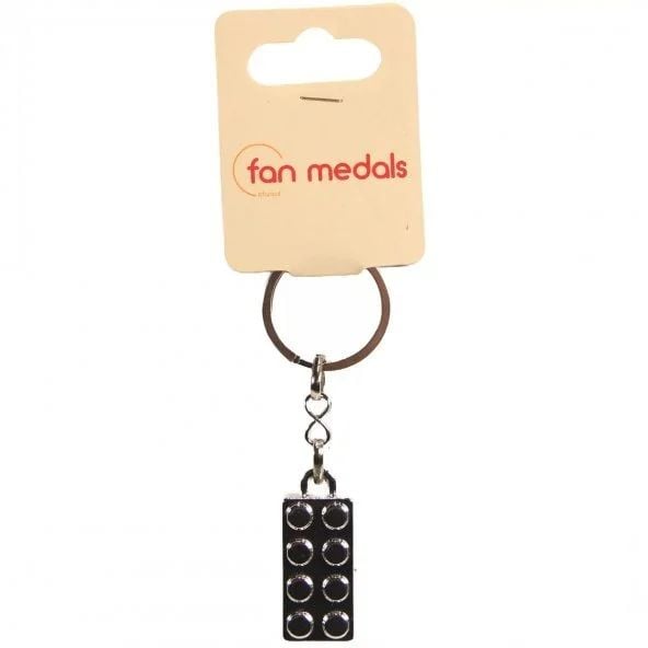 Metal Brick Anahtarlık DARK STEEL GRAY