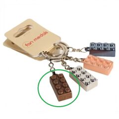 Metal Brick Anahtarlık COOPER