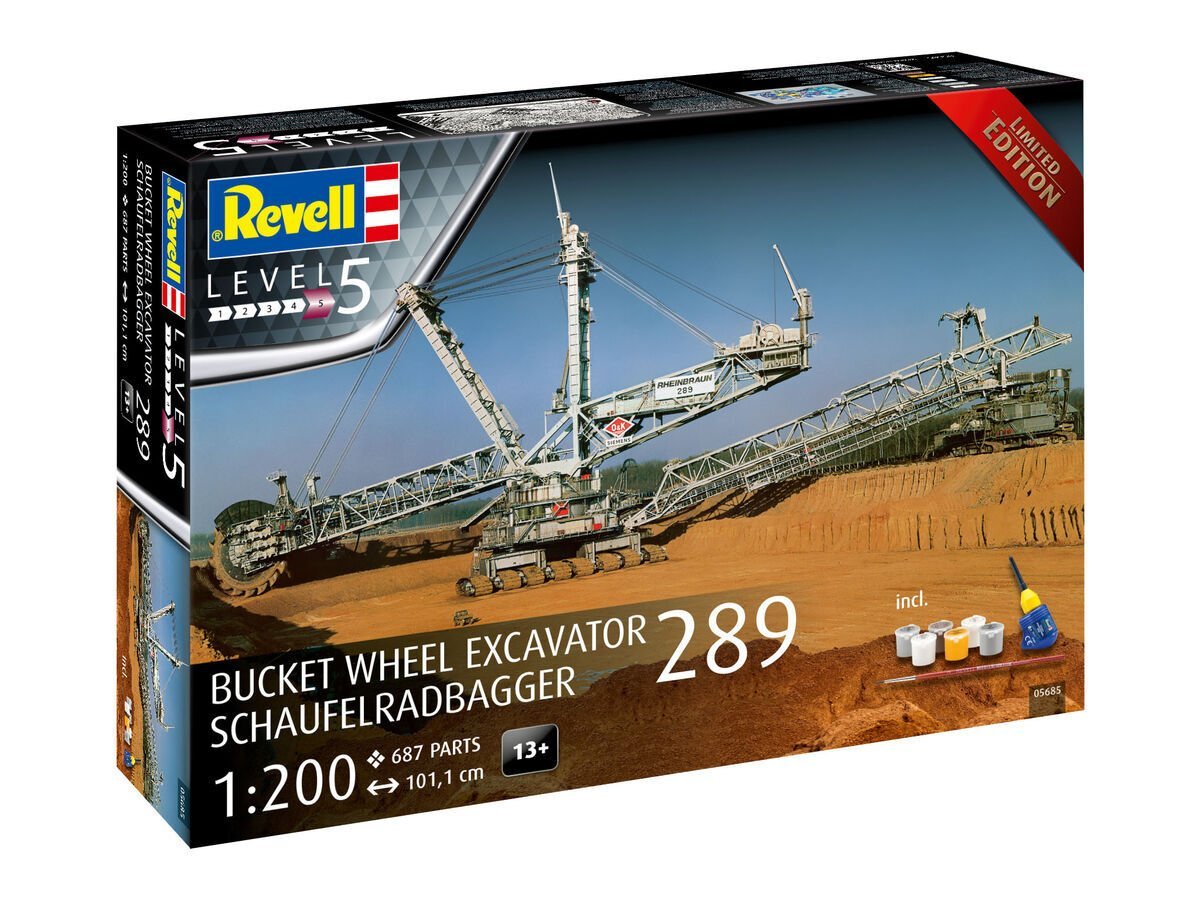 Bucket Wheel Excavator Schaufelradbagger 1/200 Ölçek