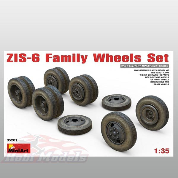 ZIS-6 Family Wheels Set