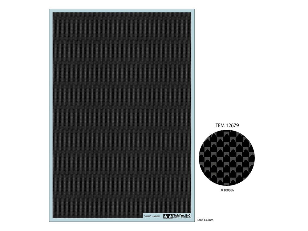 CARBON PATTERN DECAL (PLAIN WEAVE/FINE)