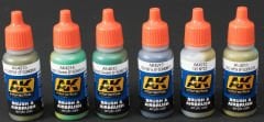 US Army and USMC Green Colors Set Paint