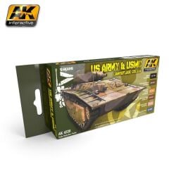 US Army and USMC Camouflage Colors Set