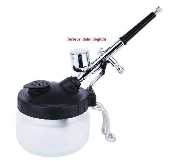 Airbrush Temizleme Kavanozu