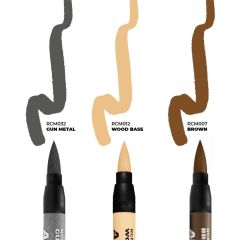 Real Colors Marker  Askeri Techizat Boyama Seti 3 Adet