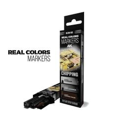 Real Colors Marker Eskitme Boyama Seti  3 Adet