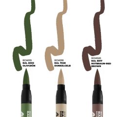 Real Colors Marker  Alman AFV Kamuflaj Boyama Seti 3 Adet