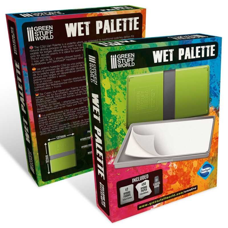 Acrylic Wet Palette Islak Boya Paleti