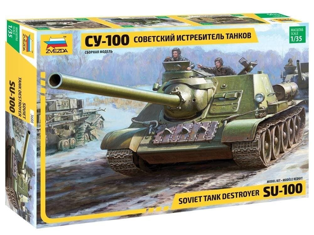 Soviet S.P.Gun SU-100 (Yeni kalıp)