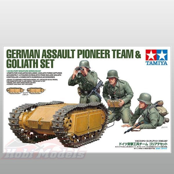 Ger. Pioneer & Goliath Set