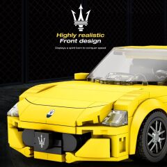 Sports Car Maserati  Sarı