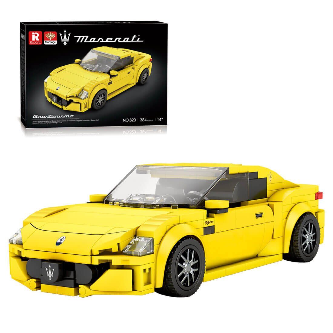 Sports Car Maserati  Sarı