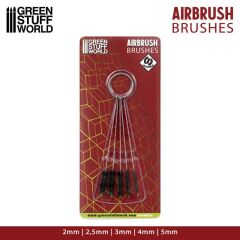Green Stuff Airbrush Detaylı Temizleme Fırça Seti