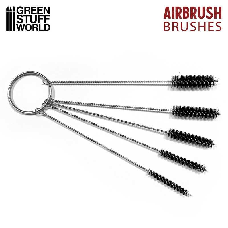 Green Stuff Airbrush Detaylı Temizleme Fırça Seti