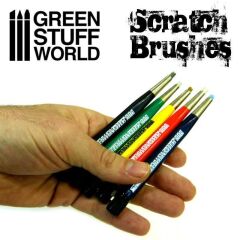 Scratch Brush Set Çizik Yapım Fırça Seti