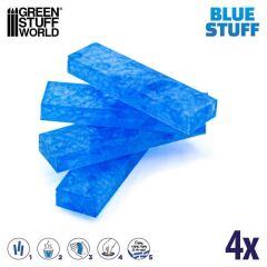 Blue Stuff Mold 4 Bars Tekrarlanabilir Kalıp