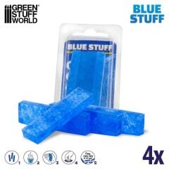 Blue Stuff Mold 4 Bars Tekrarlanabilir Kalıp