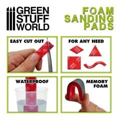 Foam Sanding Pads - Sünger Zımpara Seti