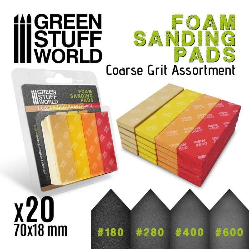 Foam Sanding Pads - Sünger Zımpara Seti