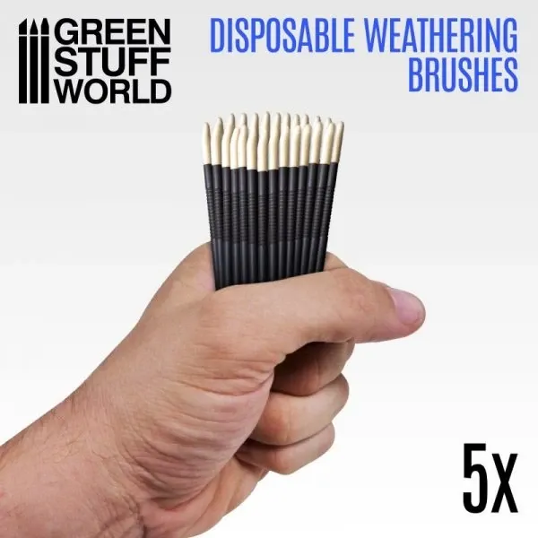 DİSPOSABLE WEATHERİNG BRUSHES – Tek Kullanımlık  ESKİTME FIRÇASI