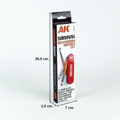 Eskitme Fırçaları Seti, 5 Adet
