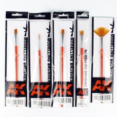 Eskitme Fırçaları Seti, 5 Adet