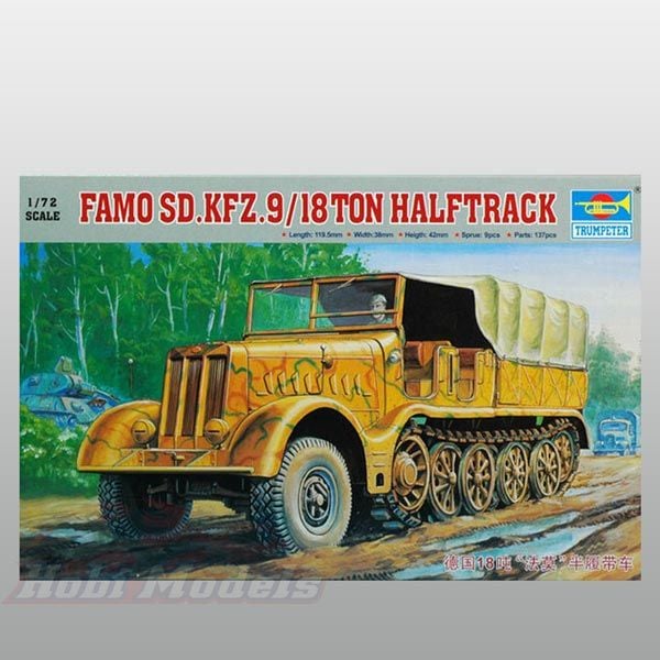 Famo Sd.Kfz.9/18 ton halftrack