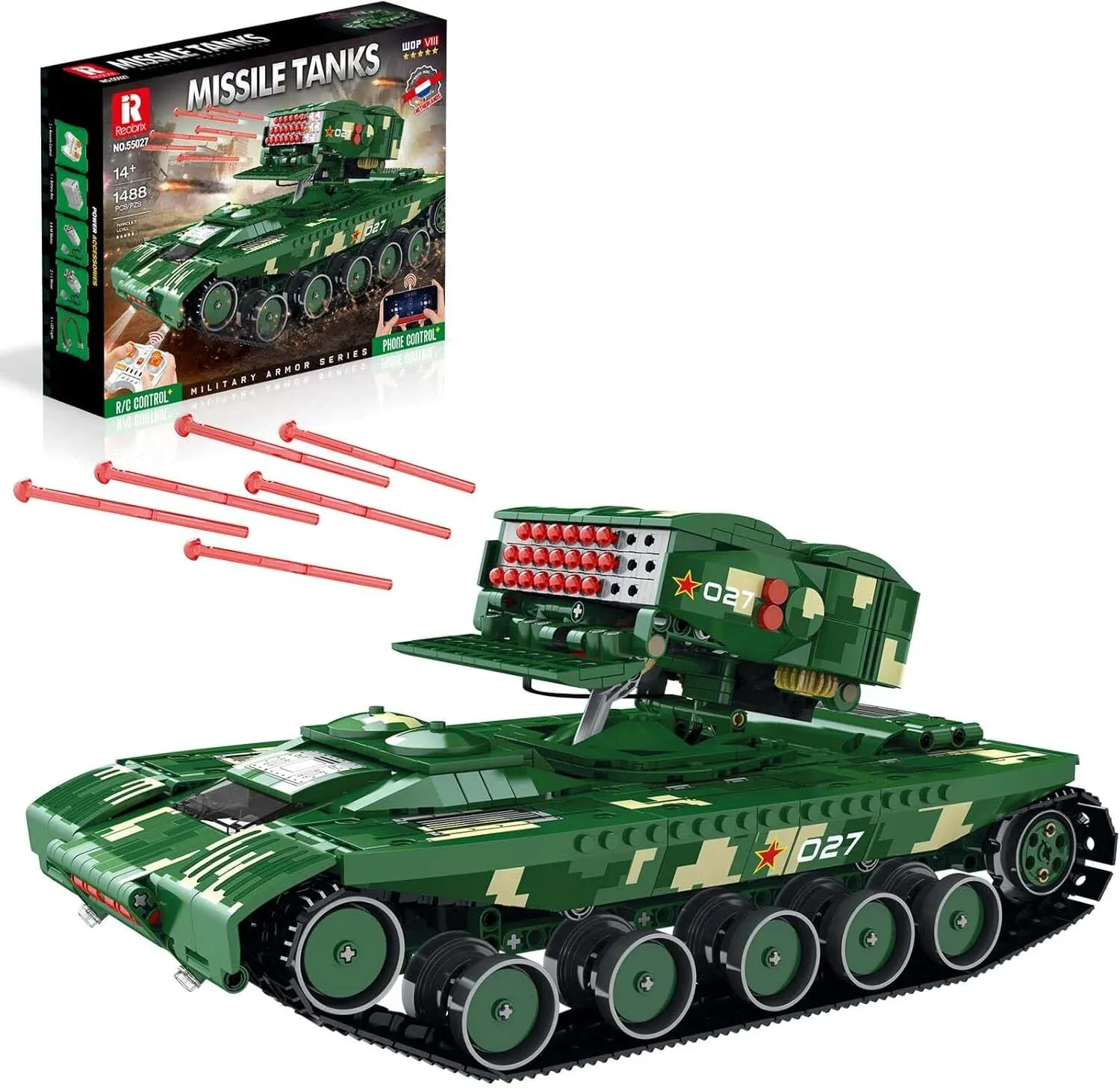 RC Canon Battle Tank
