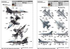 F-16 A/C Fighting Falcom Blok 15/30/32