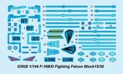 F-16 B/D Fighting Falcom Blok 15/30/32