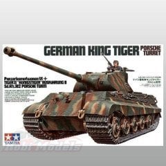 King Tiger Porsche Turret