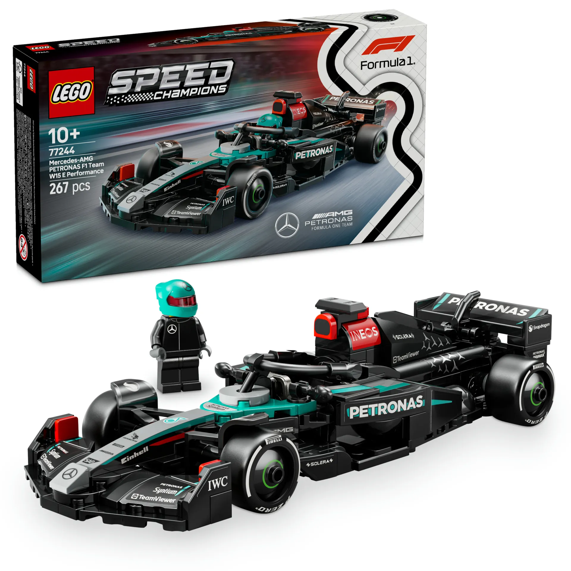LEGO® Speed Champions Mercedes-AMG F1® W15 Yarış Arabası
