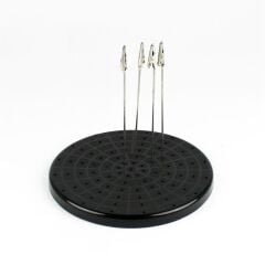 Boyama Tablası ve 4 Adet Parça Tutucu Metal  Çubuk