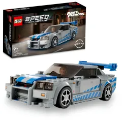LEGO® Speed Champions Daha Hızlı Daha Öfkeli Nissan Skyline GT-R (R34)