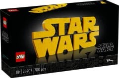 LEGO® Star Wars™ Parçalarla Yapılan Star Wars™ Logosu
