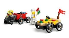 LEGO® City Pizza Arabası İtfaiye Kamyonuna Karşı Yarış Arabası Paketi 60458