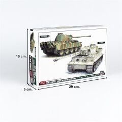 Tiger I & Panther G ''German Army Main Battle Tank Combo'' 2 Kits