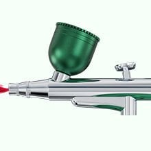 Airbrush ve Kompresör Seti 0,3 mm Şarjlı