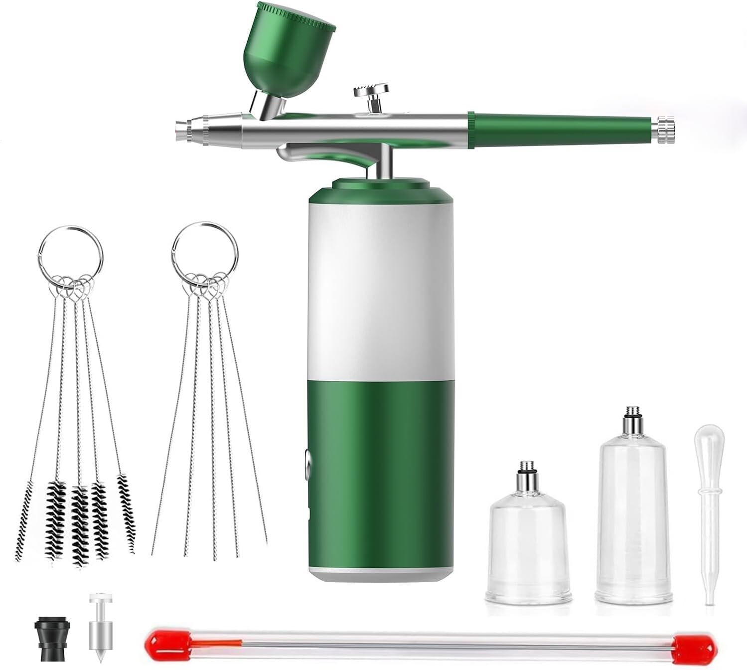 Airbrush ve Kompresör Seti 0,3 mm Şarjlı