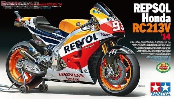 Tamiya 1/12 Repsol Honda RC213V '14 Maket