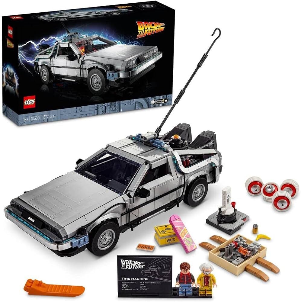 LEGO Icons Geleceğe Dönüş Zaman Makinesi