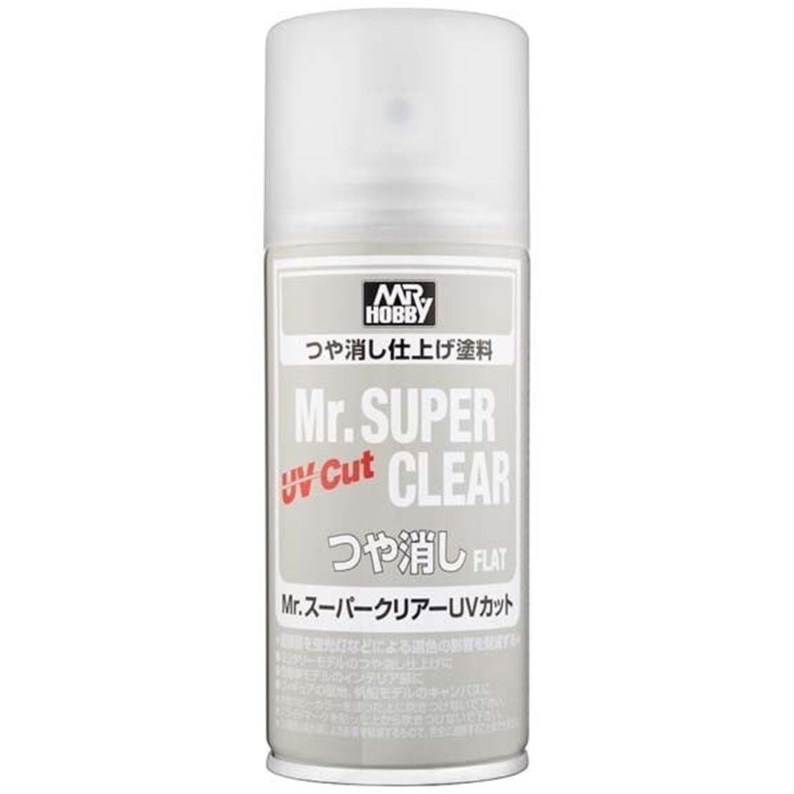 Mr. Super Clear UV Cut FLAT Spray (170 ml) MAT Vernik Sprey UV