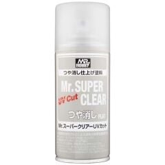 Mr. Super Clear UV Cut FLAT Spray (170 ml) MAT Vernik Sprey UV