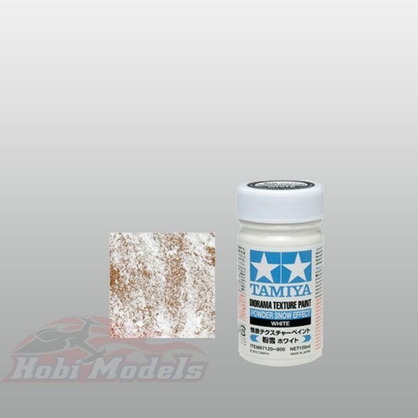 Texture Paint-Toz Kar, Beyaz